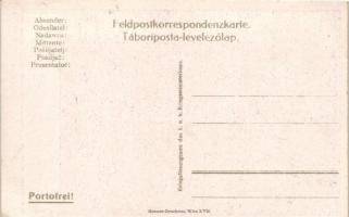 1915 WWI Austro-Hungarian christmas greeting s: Kuderna