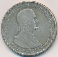 1930. 5P Ag "Horthy jobbra" T:3 Adamo P8