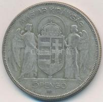 1930. 5P Ag "Horthy jobbra" T:3
Adamo P8