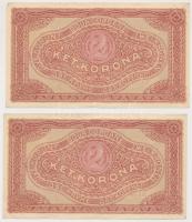1920. 2K (2x) sorszámkövetők T:I-,II