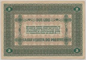 Olaszország/Velence/osztrák-magyar megszállás 1918. 2L T:III
Italy/Venice/Austrian-Hungarian occupat...