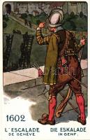 1602 LEscalade de Geneve, die Eskalade in Genf Der schweizer Soldat im Laufe der Jahrhunderte / Switzerland, military history s: Elzingre
