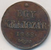 1848. 1Kr Cu T:2 ph.