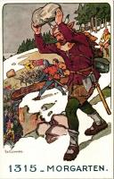 1315 Morgarten Der schweizer Soldat im Laufe der Jahrhunderte / Switzerland, military history s: Elzingre