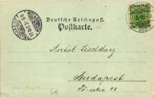 1897 Berlin, Reichstagsgebäude; Verlag Ferd. Ashelm