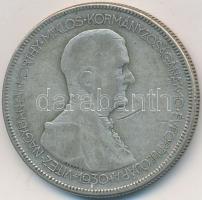 1930. 5P Ag "Horthy jobbra" T:3 Adamo P8