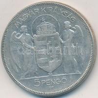 1930. 5P Ag "Horthy jobbra" T:3
Adamo P8