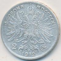 Ausztria 1912. 2K Ag "Ferenc József" T:2-,3
Austria 1912. 2 Corona Ag "Franz Joseph&q...