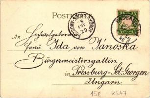 Passau, Rathaus; Verlag G. Kanzler / town hall, litho