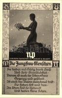 Die Jungfrau-Menschen / Virgo, astrology, horoscope, information on the backside