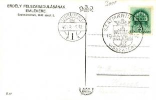 1940 Szatmárnémeti, Satu Mare; bevonulás / entry of the Hungarian troops 'visszatért' So. ...