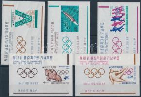 Olympics, Tokyo blockset, Tokiói olimpia blokksor