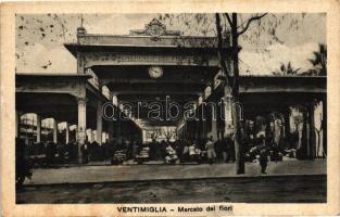 Ventimiglia flower market