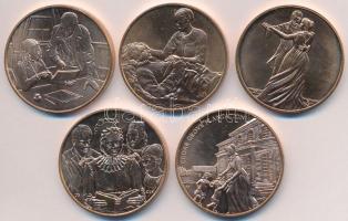 Amerikai Egyesült Államok 2009. "Házastársak" 5xklf Br emlékérem (34mm) T:2
USA 2009. &quo...