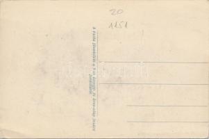 1918 Egy leesett repülő, 9-es honvédek felvétele / a crashed plane discovered by Hungarian infantry ...