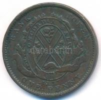Kanada / Alsó Kanada / Brit adminisztráció 1837. 2S (1p) Cu T:3
Canada / Lower Canada / British admi...