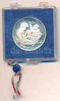 Kiss Nagy András (1930-1997) DN "Orvos sor / Fodor József" Ag emlékérem eredeti plombált p...