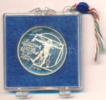 Kiss Nagy András (1930-1997) DN "Orvos sor / Korányi Sándor" Ag emlékérem eredeti plombált...