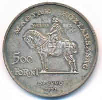 1990. 500Ft Ag "Mátyás király / Beatrix" T:BU
Adamo EM113
