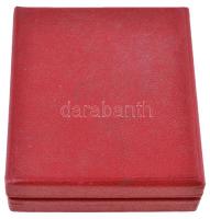 DN "A Szakszervezetért 1877-1903" Vasas aranyozott, zománcozott jelvény, miniatűrrel tokba...