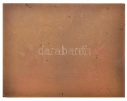 Madarassy Walter (1909-1994) 1973. "Budapest 1873-1973" Br emlékplakett (100x78mm) T:2