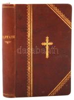 Lányi Ernő, Greksa Kázmér dr.: Cantate. Ima- és Énekgyűjtemény. Eger, 1898, Érseki Lyceumi Nyomda. Szép állapotú, aranyozott, egészbőr kötésben.