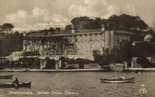 Constantinople, Summer Palace, Therapia, boats (EK)