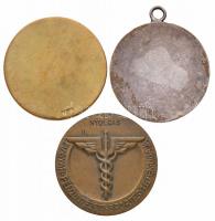 3db klf sportérem, közte Göröntsér Greff Lajos (1888-1976) ~1940. "Magyar Úszó Szövetség 1907.&...