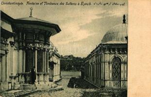 Constantinople, Fountain and tomb of Sultans a Eyoub (EK)