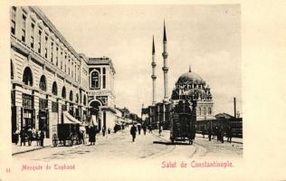 Constantinople, Mosque of Tophane, omnibus (fa)