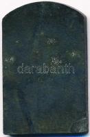 ~1930. "Isten szolgája Kaszap István 1916-1935" hadifém plakett (40x25mm) T:2,2-