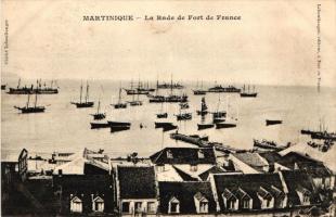 Fort-de-France, Rade / harbour, ships