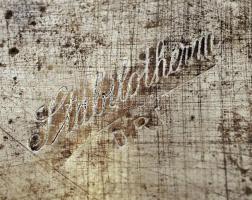 cca 1910 Original Stabilotherm D.R.P. 401592 Katonai termosz, belül üveg, kívül fém, jó állapotban, ...