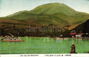 13 db RÉGI főleg használatlan japán városképes lap / 13 old mostly unused Japanese town-view postcar...