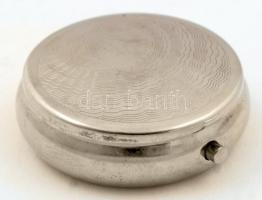 Utazó hamutál, fém, d:5cm