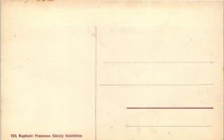 Budapest II. Medve utca, Franzoso Károly üzlete;
saját kiadása