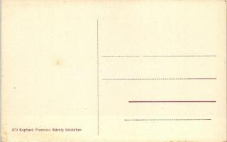 Budapest II. Csalogány utca; kapható Franzoso Károly üzletében