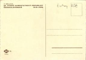 1938 20. vyroci samostatnosti republiky ceskoslovenske / 20th anniversary of the independent Czechos...
