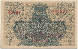 Jugoszlávia DN (régi dátum 1919) 2K 1/2D-on T:I-
Yugoslavia ND (old date 1919) 2 Kronen on 1/2 Dinar...