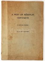 Rott Frigyesné dr.: A Pesti Izr. Nőegylet története at 1933-1948. években. Kéziratának tiszteletpéldánya!  Kissé foltos papír kötésben.