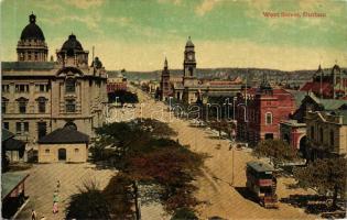 Durban, West street, double decker bus