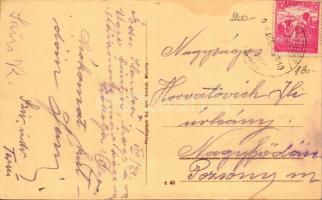 Pozsonyborostyánkő, Borostyánkő, Várrom; Photograph Ed. Ant. Hollub, Stomfa / castle ruins