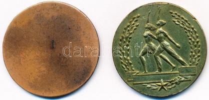 1952. "Szakszervezetek II. Országos Alapfokú Tornász Cs. B. 1952 / I. hely" Br díjérem (41...