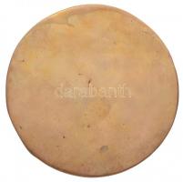 DN Rohamsisakos katonát ábrázoló egyoldalas Br plakett (83mm) T:2
ND Soldier with helmet, one-sided ...