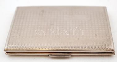 Dohányzással kapcsolatos tétel: dekoratív antik hatású hamuzótál és gyufatartó, cigarettatárca, kis ...