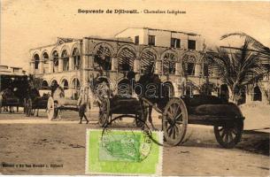 Chameliers Indigenes / Camel carts from Djibouti (EK)