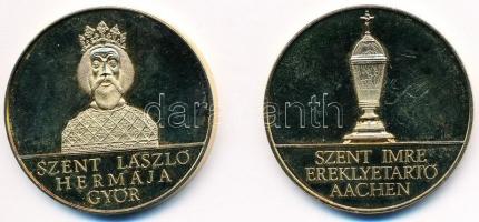 Fülöp Zoltán (1951-) DN "Szent Imre herceg kemény tisztaságát / Szent Imre ereklyetartó Aachen&...