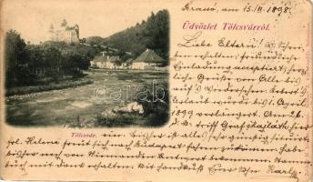 1898 Törcsvár, Törzburg; Zeidner H. kiadása