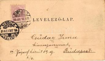 1898 Törcsvár, Törzburg; Zeidner H. kiadása