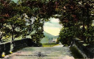 Ballachulish, hotel from the bridge